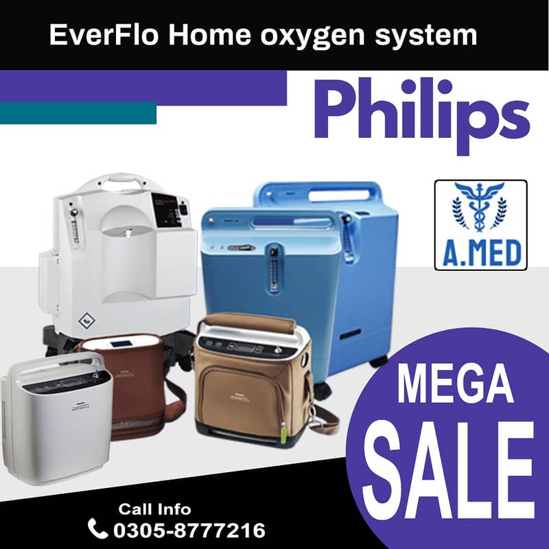 Oxygen Concentrator Philips Respironics EverFlo 5 Liter Oxygen 17