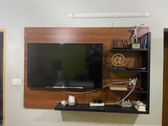 TV Rack with multiple compartments