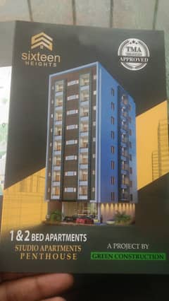 1&2 BEDS APPARTMENTS ON INSTALLMENTS FOR SALE IN ALLAMA IQBAL TOWN