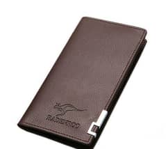 long fold Leather wallet