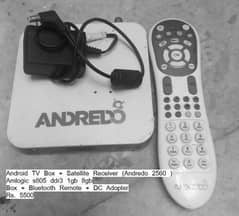 Andredo Android Dish Receiver (انڈرائڈ اور ڈش ریسیور ایک ساتھ۪)