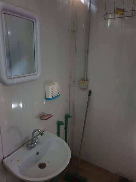 fully furnished container,attached bathroom 10