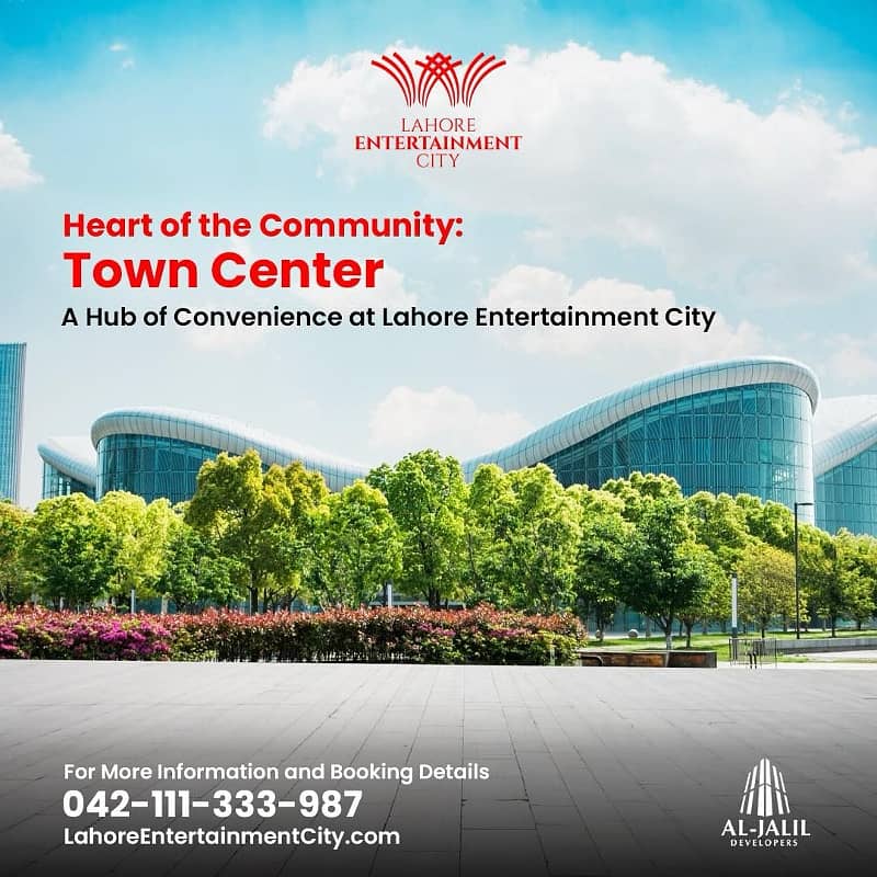 5 Marla Plots Available On Installment At 3-Years Plan In Lahore Entertainment City 4
