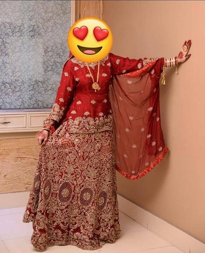 Bridal lehnga/Nikkah wear/bridal Suit 1