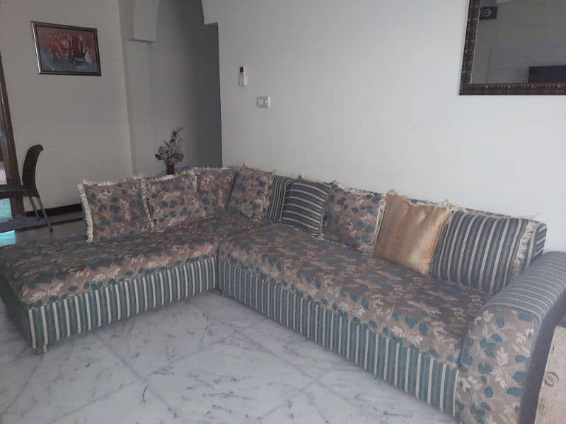 L shape 7 swater sofa for sale 0