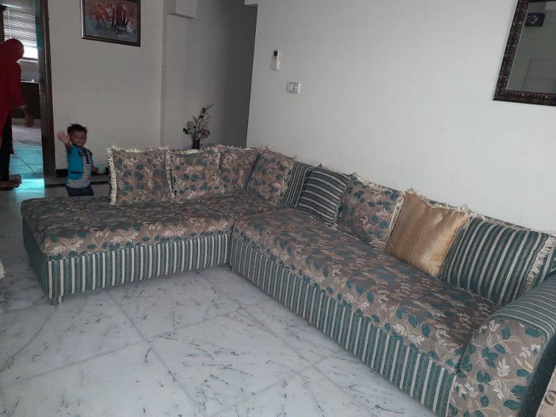 L shape 7 swater sofa for sale 1