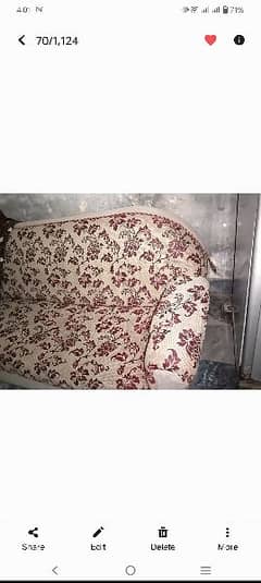 sofa set in good condition soft material 5 seater olx chat only