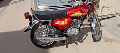 Honda cg 125 2021 Karachi No