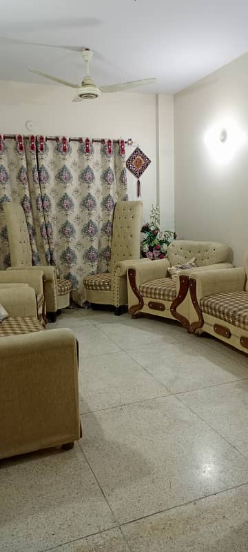 3 Bed Flat For Sale In North Nazimabad Block G 0