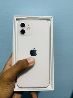Iphone  12 White color 128 GB factory unlock