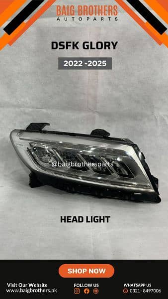Honda civic city Sportage picanto mg Hs h6 headlight bonnet y door 19