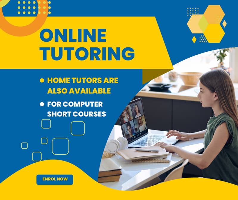 Computer Short Course Tutor (Online and Physically) 0