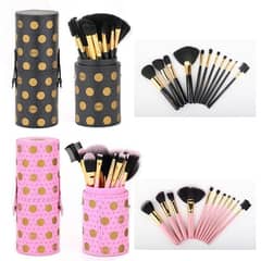 DOT COLLECTION Brush set with brush Holder High Quality Brushes