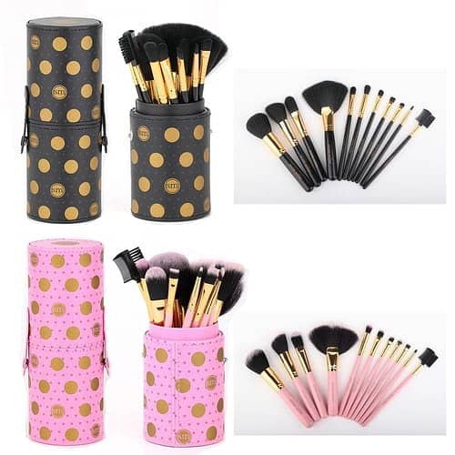 DOT COLLECTION Brush set with brush Holder High Quality Brushes 0