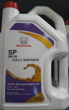 Honda  genuine Engine oil Sp 5w30 3.5L 0