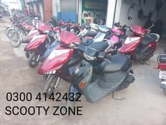scooties available different models contact at 03004142432
