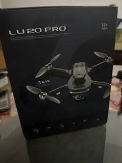 DRONE LU20 PRO ORIGNAL QUALITY FULL BOX WITH FOUR BATTTRIES+CHARGER