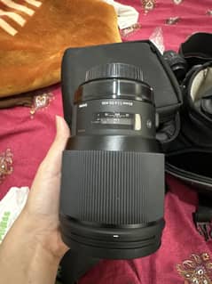 sigma 85mm f/1.4 Art lens for canon