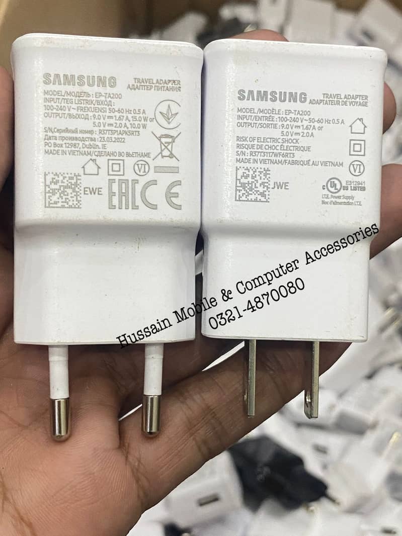 100% Original Samsung Fast Charger | 15w Fast Charger 9