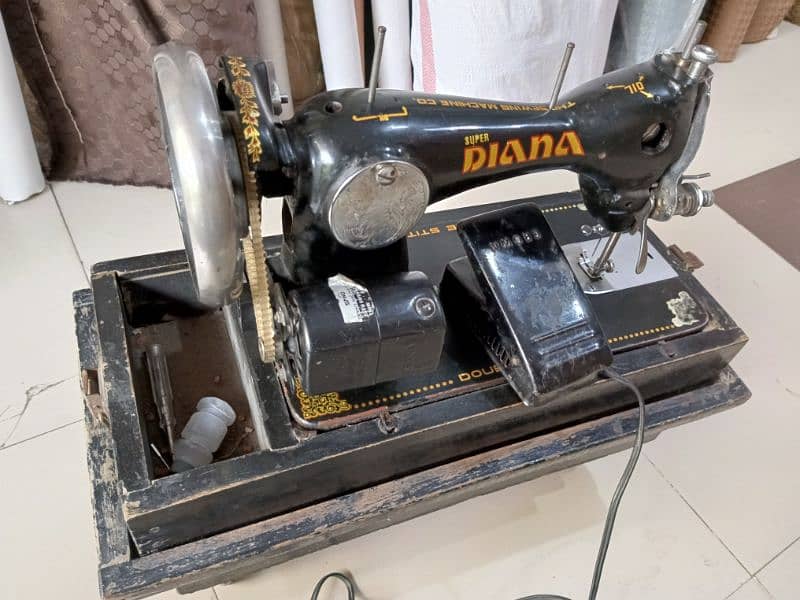 super Diana silai machine running condition 1