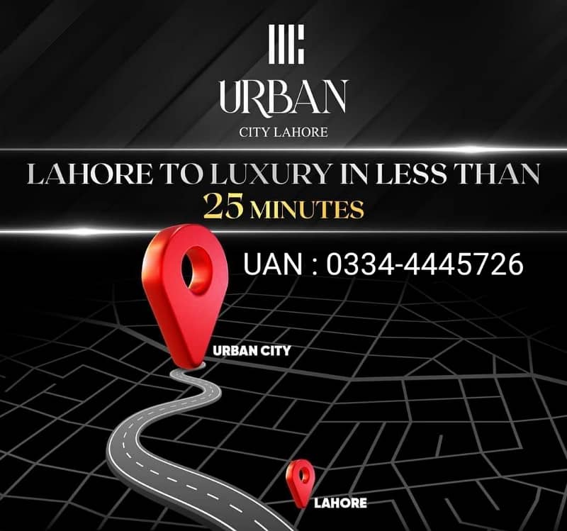 Urban City Lahore - 3, 5 & 10 Marla Plots on Installments 10