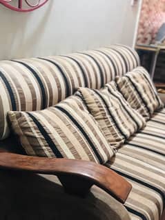 wooden heavy comfort 5 seater sofa set 0316-2881243