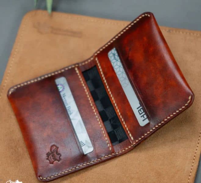 SLIM EVER CARD WALLET HAND MADE 1