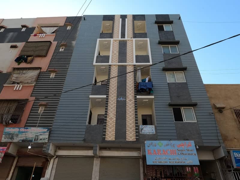 New Building Just Like New Flat Available For Sale In Allah Wala Town Korangi Crossing Sector 31-a 0