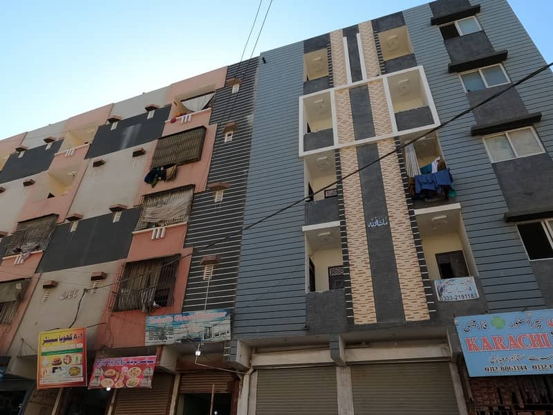 New Building Just Like New Flat Available For Sale In Allah Wala Town Korangi Crossing Sector 31-a 26