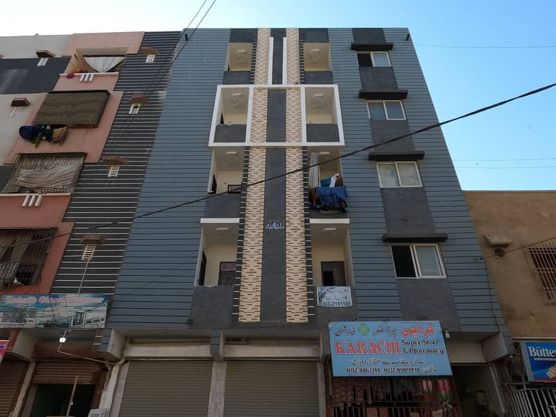 New Building Just Like New Flat Available For Sale In Allah Wala Town Korangi Crossing Sector 31-a 27