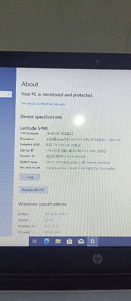 HP Latitude 5490 i3 3rd Generation 0