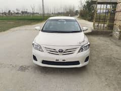 Toyota Corolla XLI 2009 more than 50 % in jenuen colour not accident