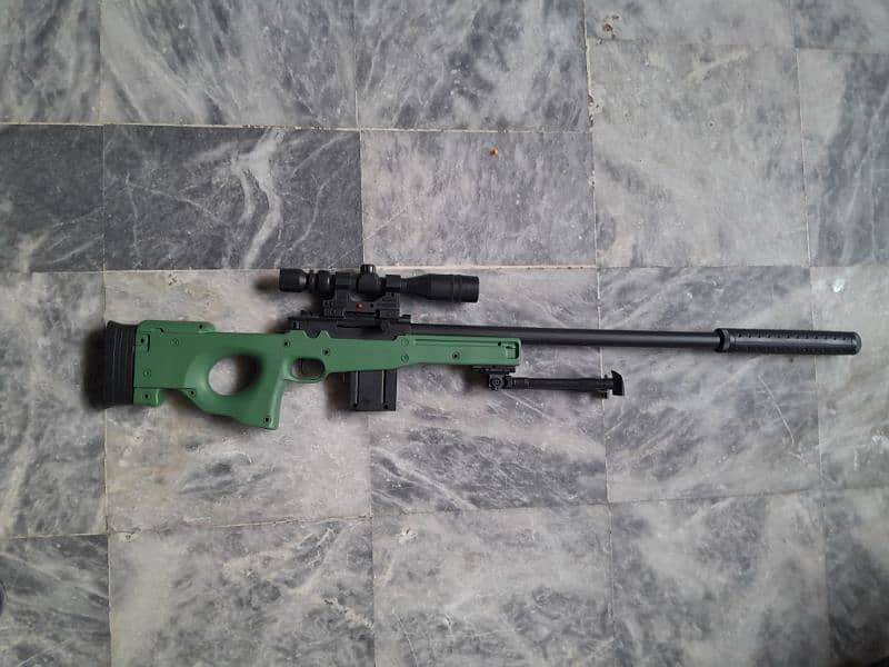 Toy AWM sniper gun 0