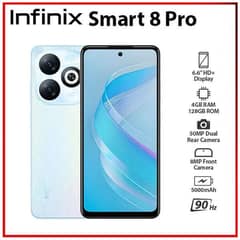 Infinix smart 8 pro 4+4 128