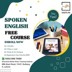 Spoken English Free Course