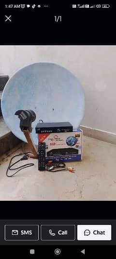 Dish antenna connection lagwane ke liye032114546O5