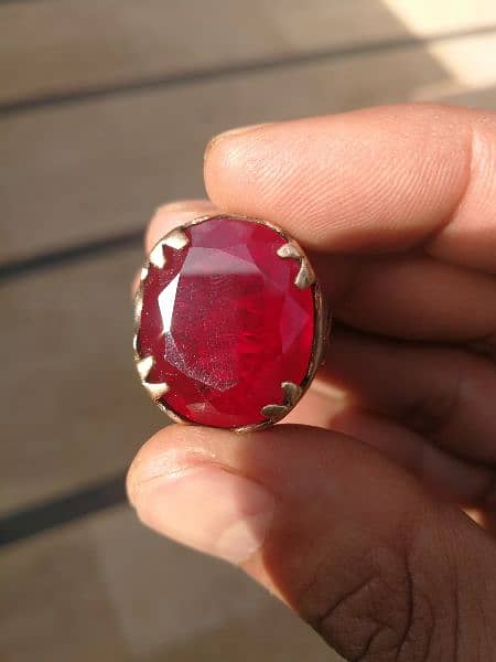 Have Unique Ring with Afghani Yaqoot/Ruby 2