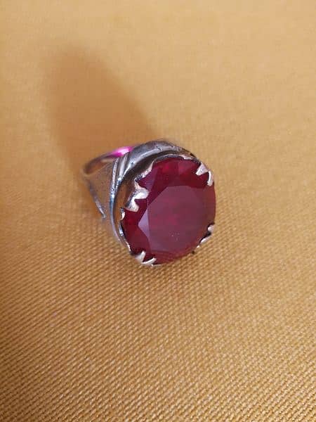 Have Unique Ring with Afghani Yaqoot/Ruby 9