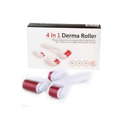 4 In 1 Derma Roller Micro-Needling Skin Care System 4 in 1 Derma Rolle