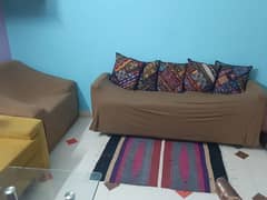 sofa with sethi