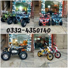 Outstanding Stock Atv Quad 4 Wheels Bikes Delivery In All Pakistan