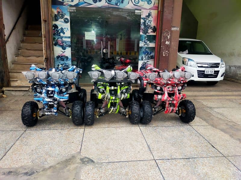 Outstanding Stock Atv Quad 4 Wheels Bikes Delivery In All Pakistan 5