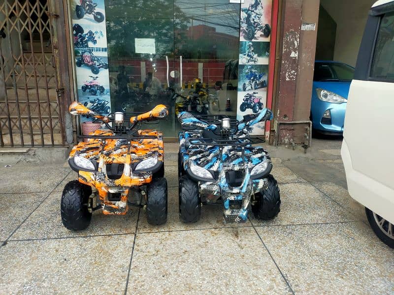 Outstanding Stock Atv Quad 4 Wheels Bikes Delivery In All Pakistan 8