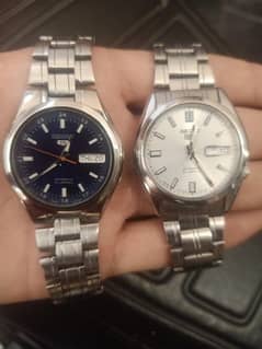 2 Seiko watches for sale 10 by 10 condition