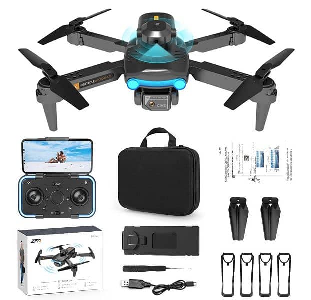 F187 Dual HD Camera(480p) Drone with Obstacle avoidance sensors 4