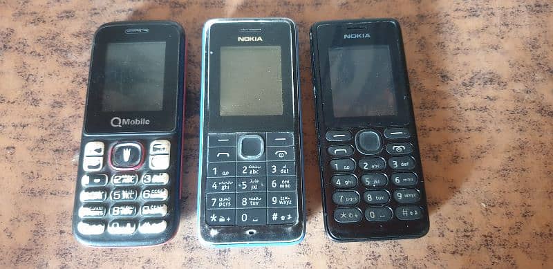 nokia keypad phones for sell 105 / 108/ QMobile for sell 0