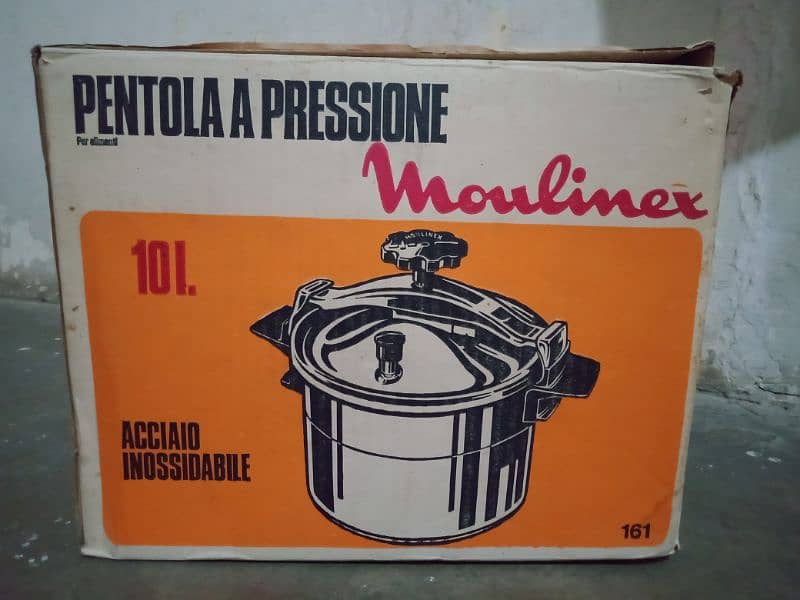 Cocotte Moulinex Pressure Cooker (Brand New) 10L Stainless Steel 5