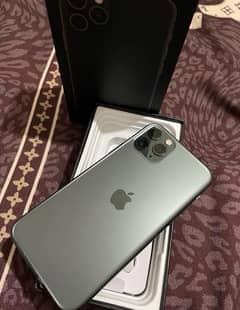 I phone 11 pro 64 GB with box cable only whatapp