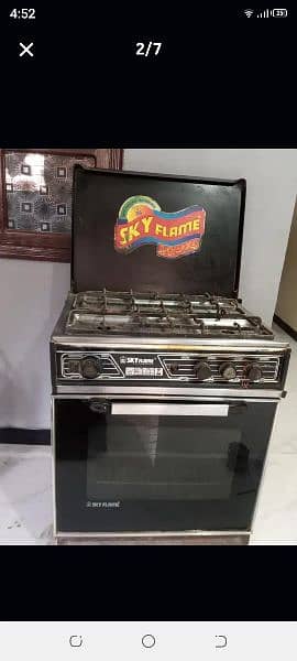 sky flame oven 0