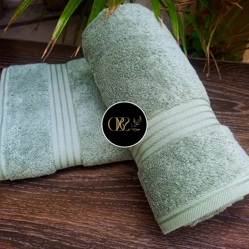 Seagreen Egyptian Cotton Towels - Soft & Absorbent | OLX Pakistan 0